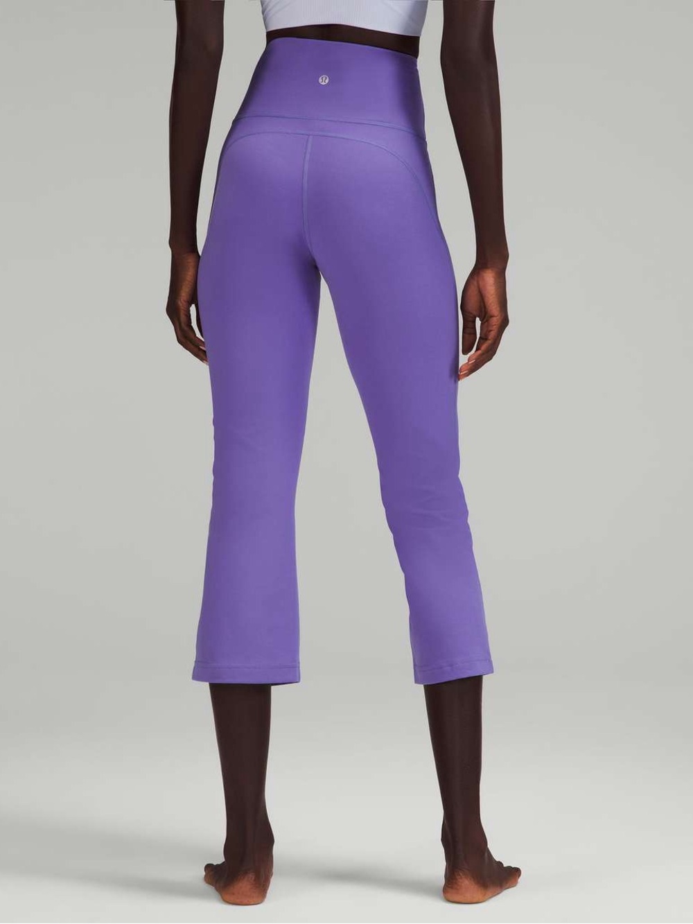 Lululemon Groove Super-High-Rise Crop 23" leggings Charged Indigo 4